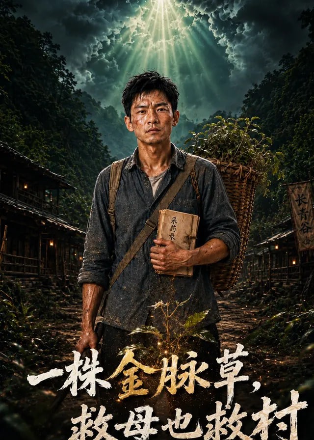 一株金脉草救母也救村-动漫合集海报
