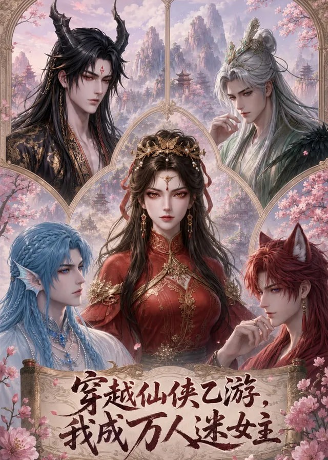 穿越仙侠乙游我成万人迷女主-动漫合集海报图片