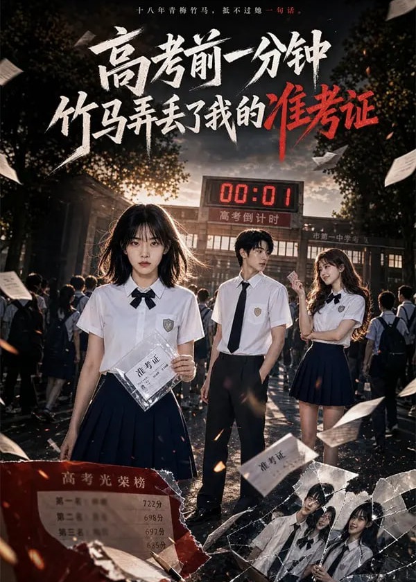 高考前一分钟竹马弄丢了我的准考证-动漫合集