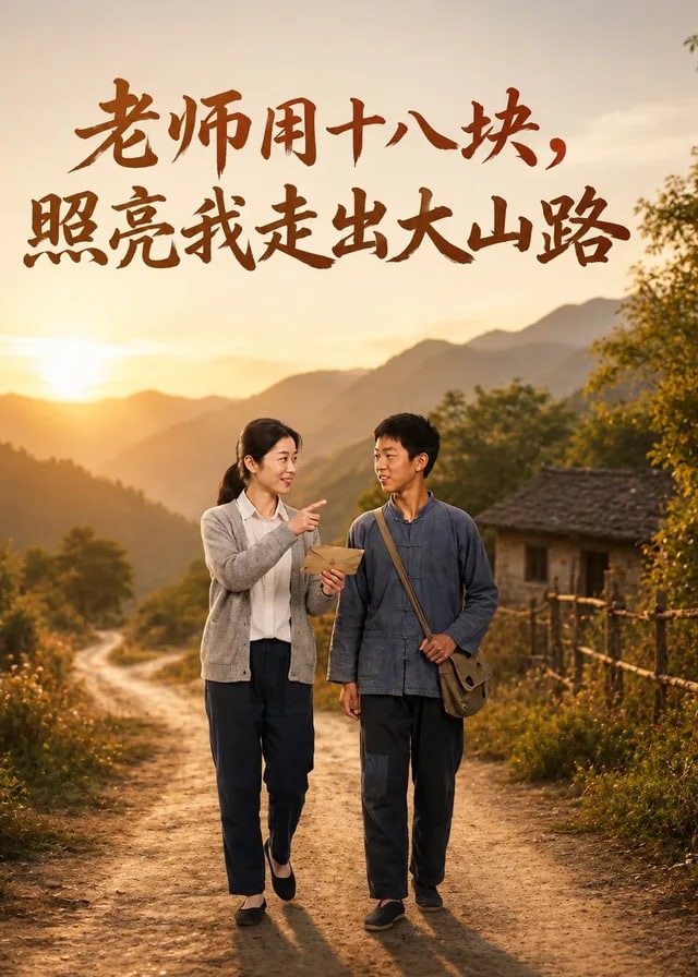 老师用十八块照亮我走出大山路-动漫合集海报
