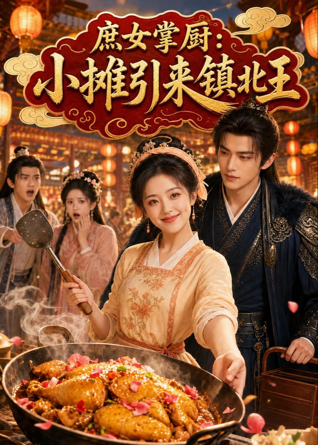 庶女掌厨小摊引来镇北王-动漫合集海报