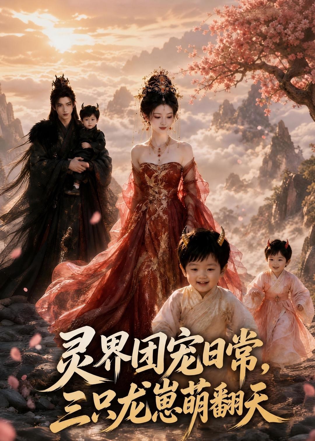 灵界团宠日常三只龙崽萌翻天-动漫合集