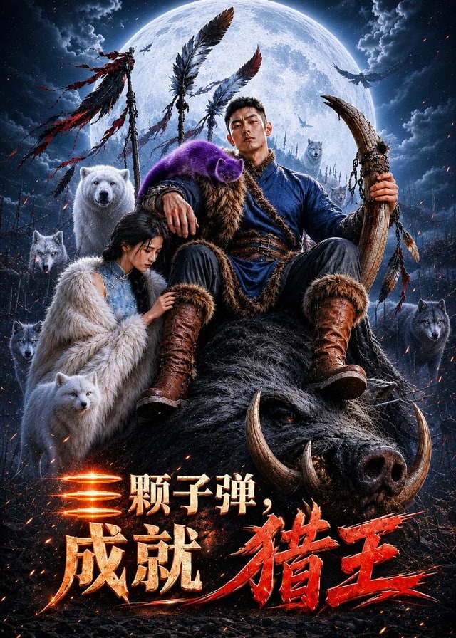 三颗子弹成就猎王-动漫合集海报