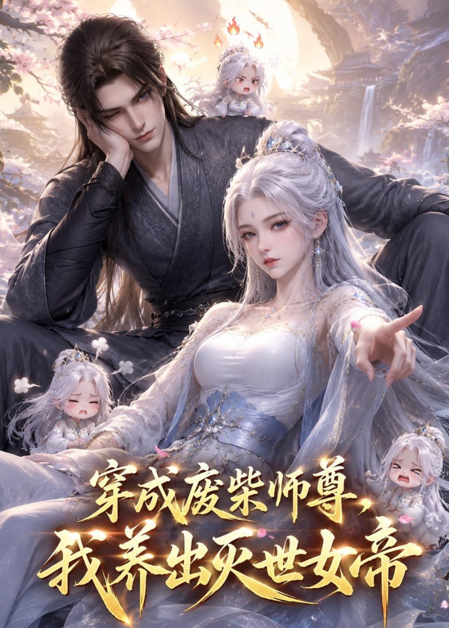 穿成废材师尊我养出灭世女帝-动漫合集海报