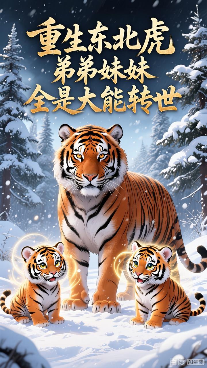 重生东北虎弟弟妹妹全是大能转世-动漫合集海报