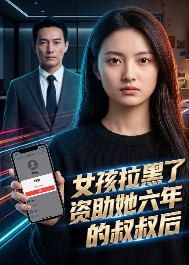 女孩拉黑了资助她六年的叔叔后-动漫合集海报