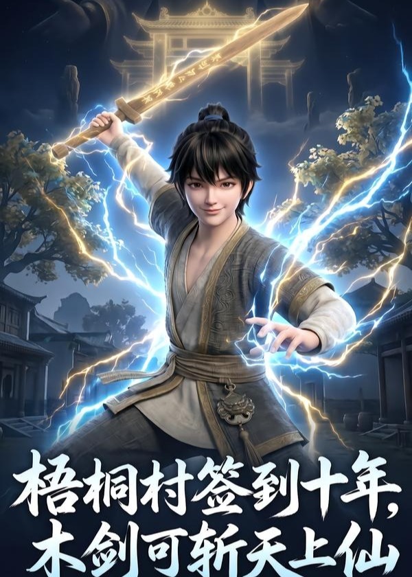 梧桐村签到十年木剑可斩天上仙-动漫合集海报