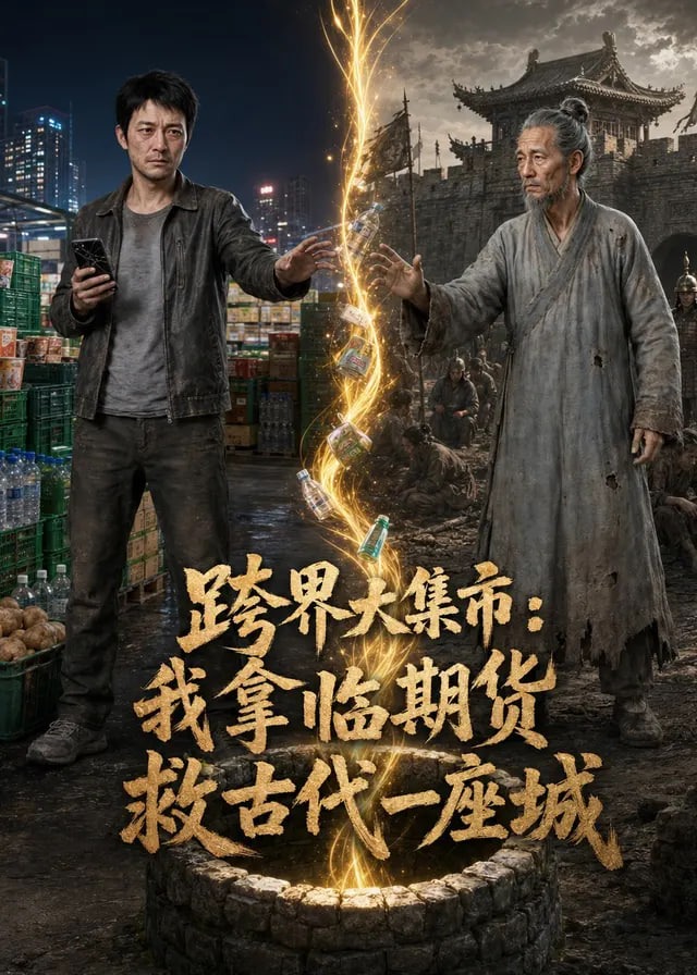跨界大集市我拿临期货救古代一座城-动漫合集海报