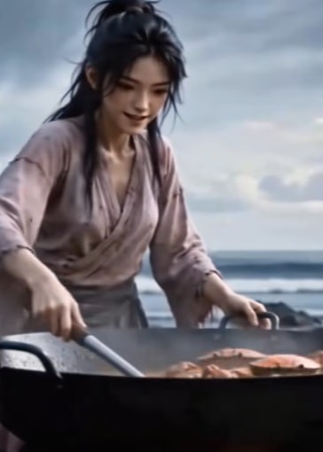 全家被送荒岛后我成了赶海女王-动漫合集海报