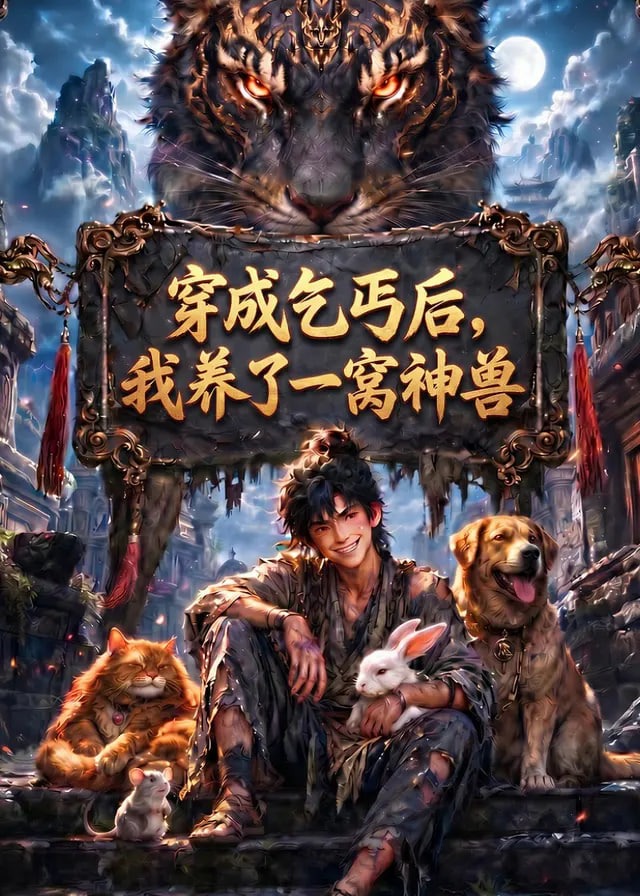 穿成乞丐后我养了一窝神兽-动漫合集海报