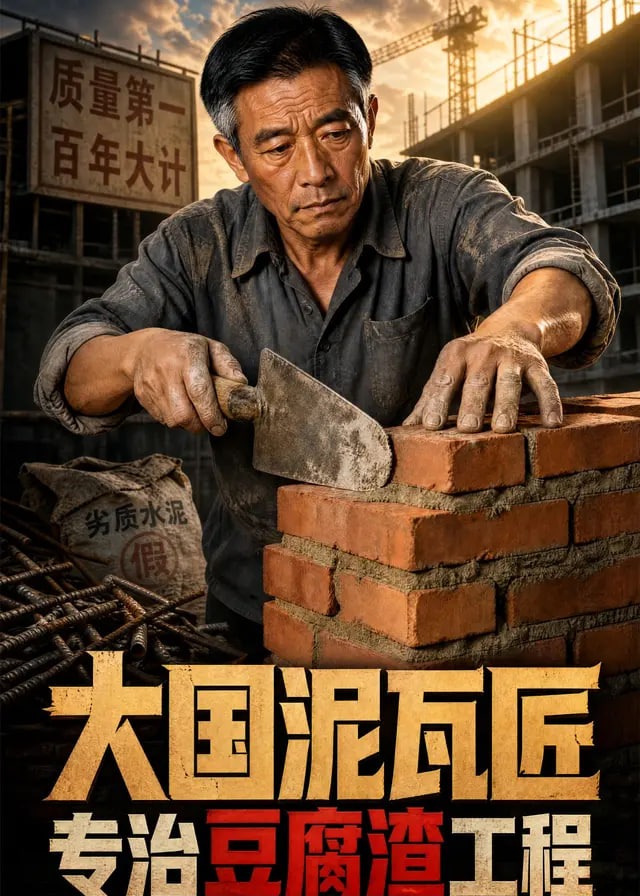 大国泥瓦匠专治豆腐渣工程-动漫合集海报