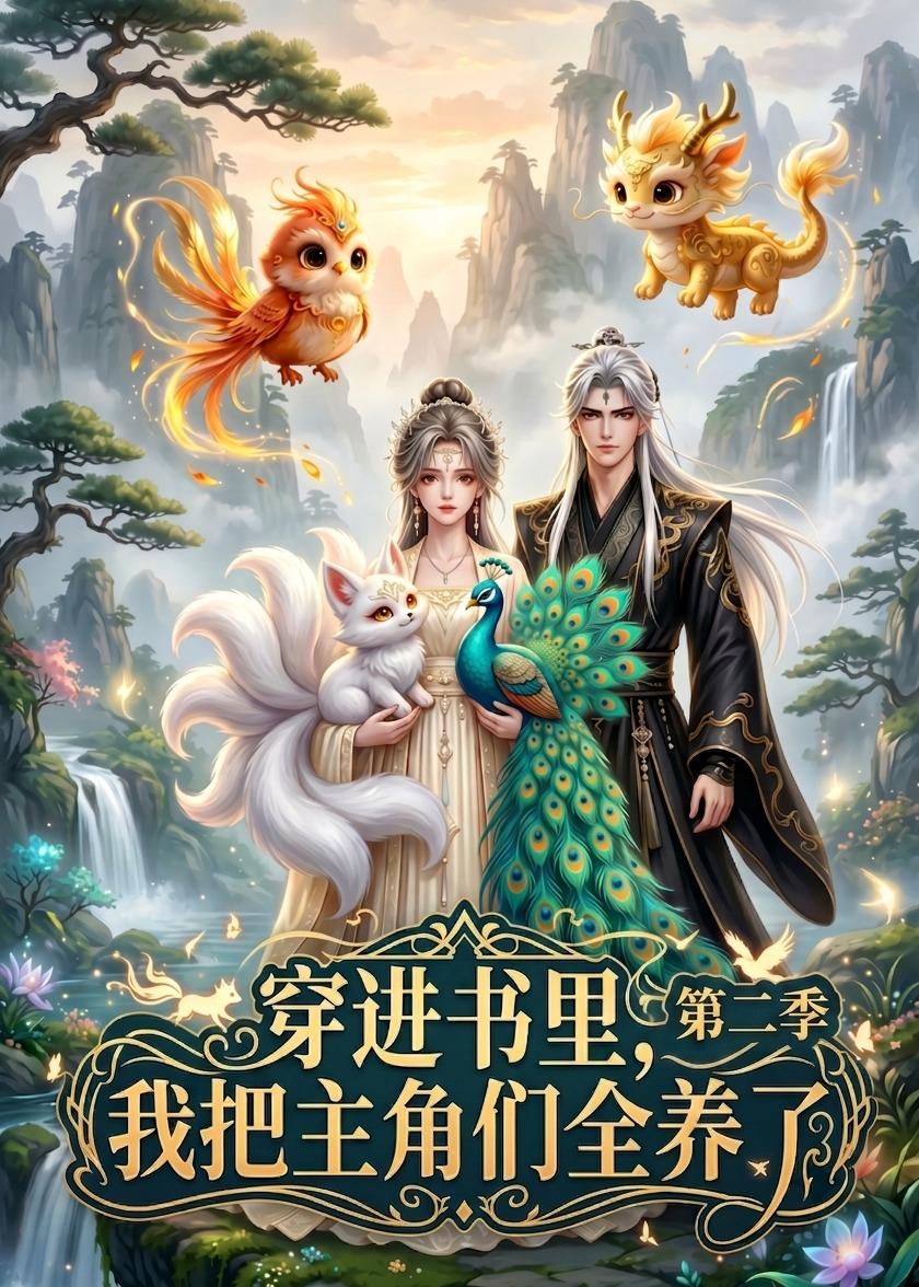 穿进书里我把主角们全养了第二季-动漫合集海报
