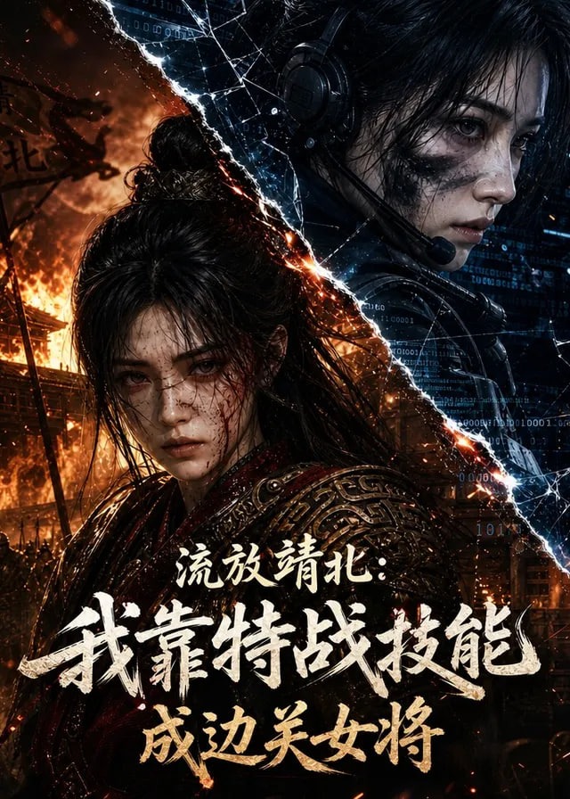流放靖北我靠特战技能成边关女将-动漫合集海报