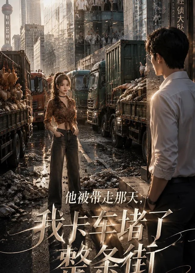 他被带走那天我卡车堵了整条街-动漫合集海报