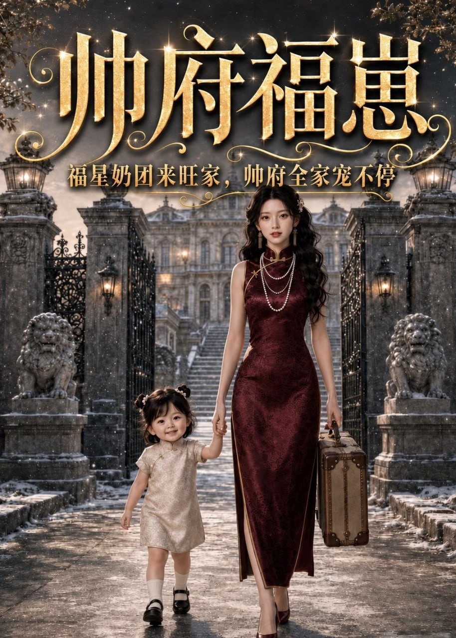 帅府福崽福星奶团来旺家帅府全家宠不停-动漫合集