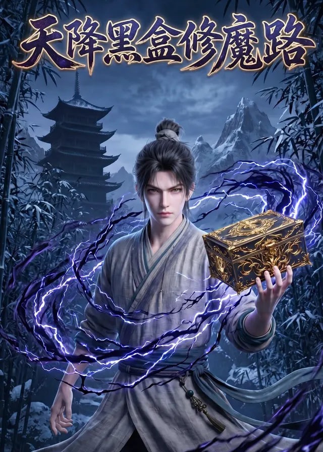 天降黑盒修魔路-动漫合集海报