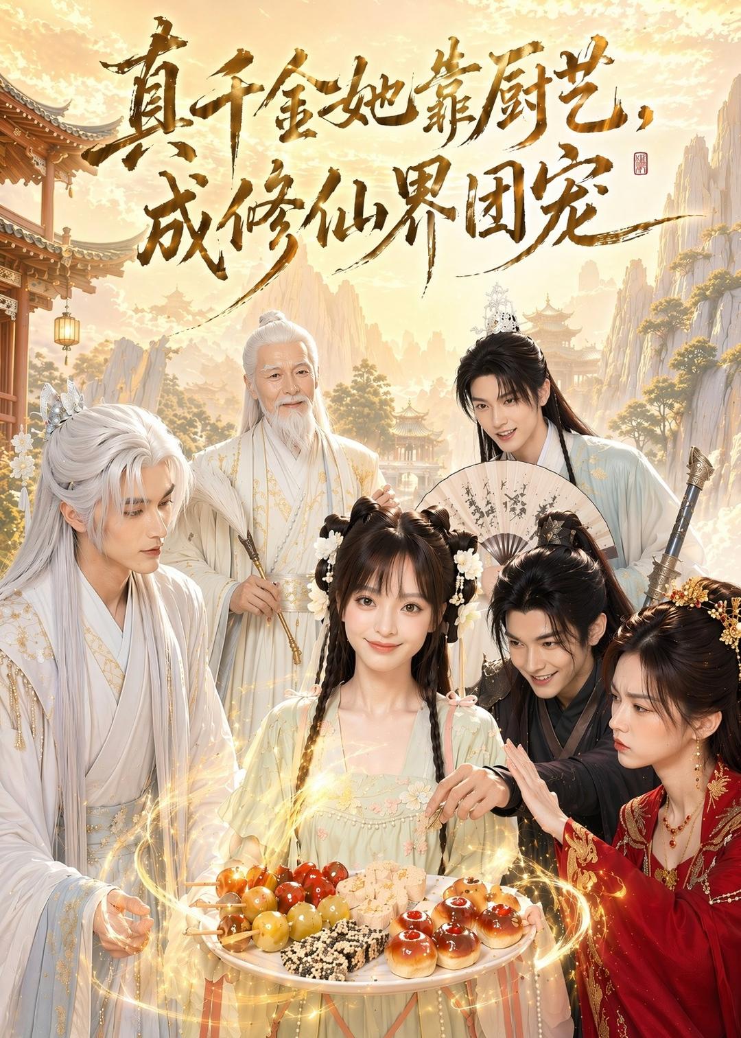 真千金她靠厨艺成修仙界团宠-动漫合集海报