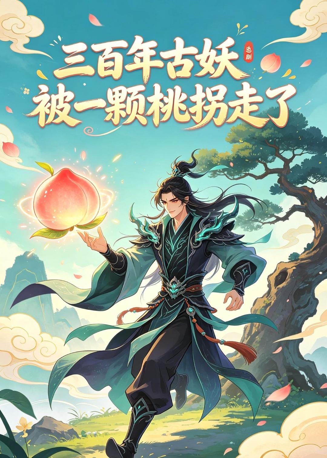 三百年古妖被一颗桃拐走了-动漫合集海报