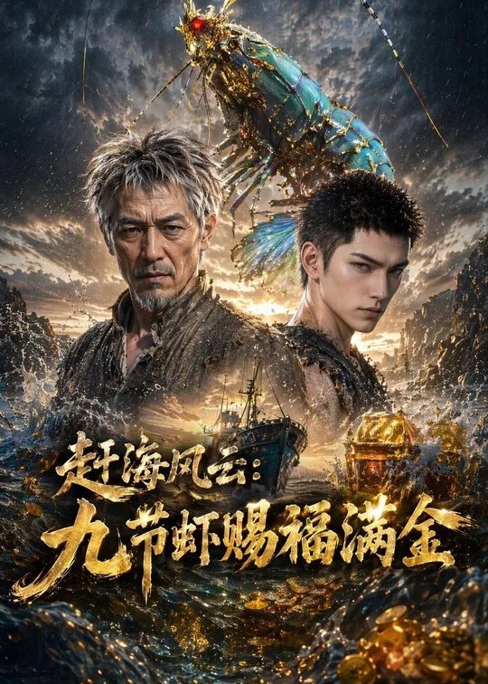 赶海风云九节虾赐福满金-动漫合集海报