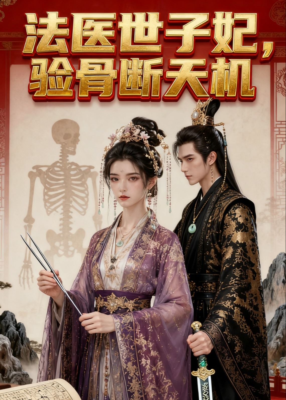 法医世子妃验骨断天机-动漫合集海报
