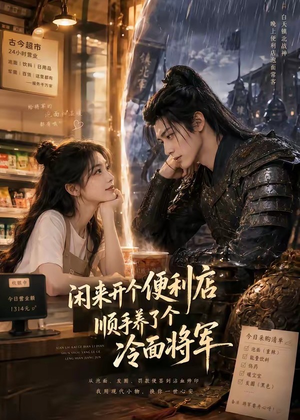 闲来开个便利店顺手养了个冷面将军-动漫合集海报