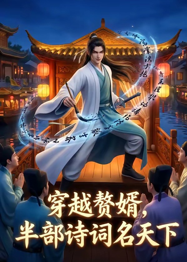 穿越赘婿半部诗词名天下-动漫合集海报