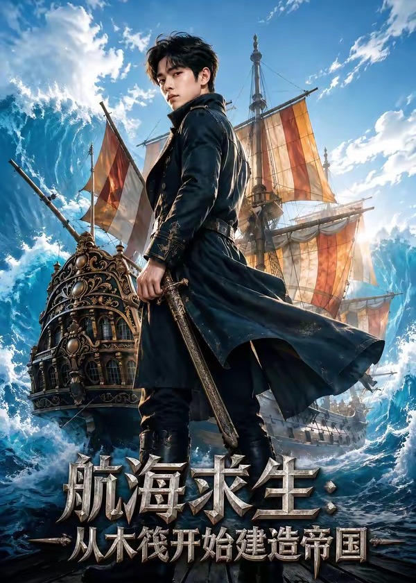 航海求生从木筏开始建造帝国-动漫合集海报