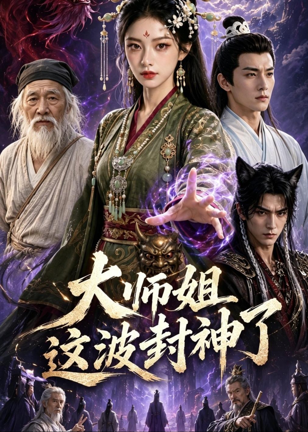 大师姐这波封神了-动漫合集
