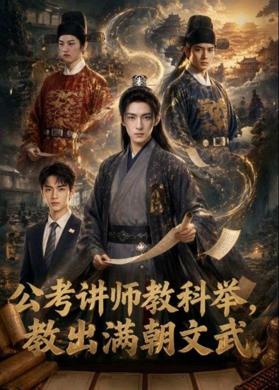 公考讲师教科举教出满朝文武-动漫合集