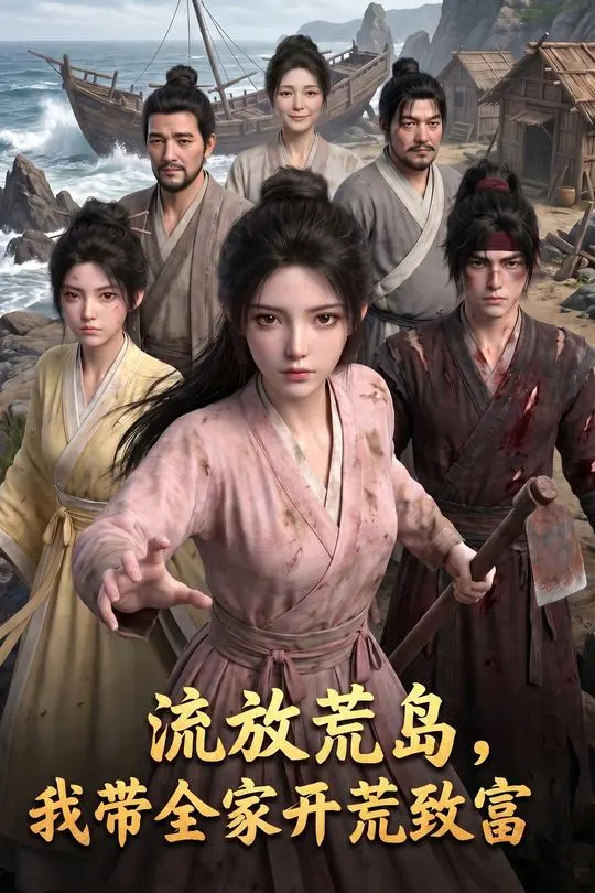 流放荒岛我带全家开荒致富-动漫合集