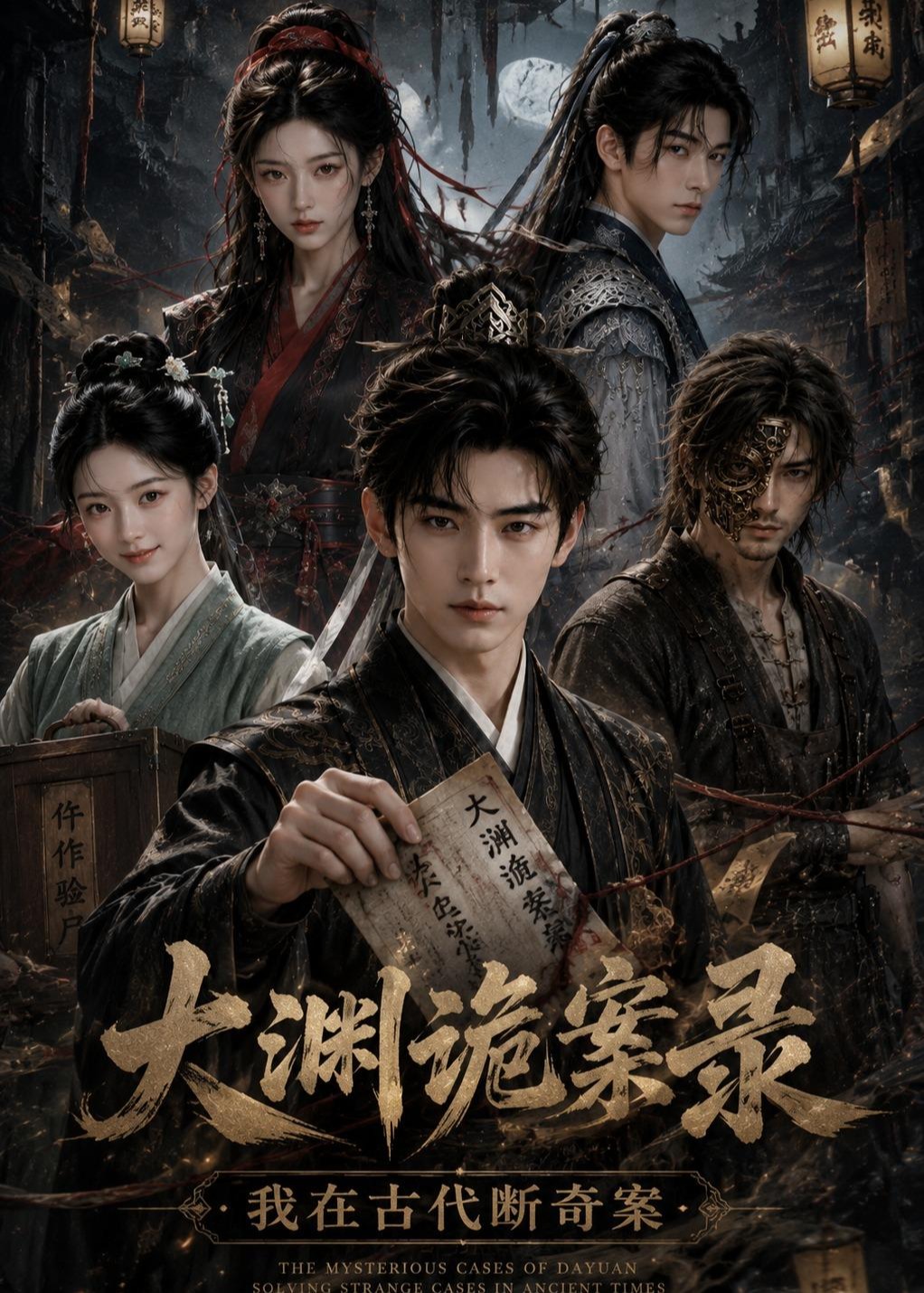 大渊诡案录我在古代断奇案-动漫合集海报图片