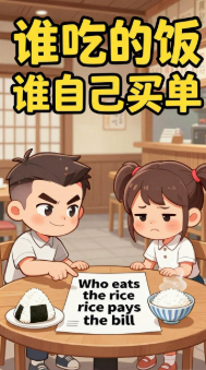 谁吃的饭谁自己买单-动漫合集