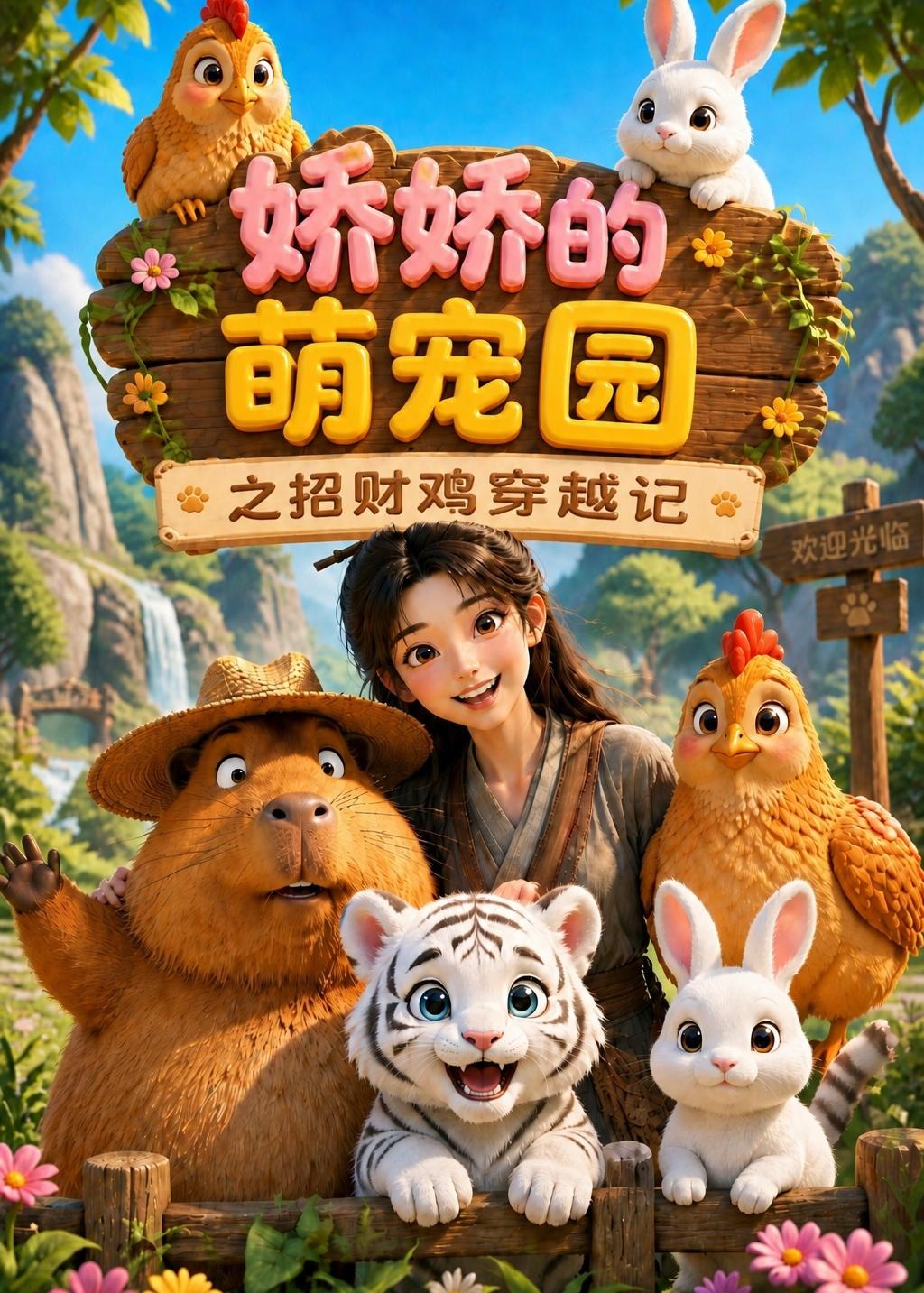 娇娇的萌宠园之招财鸡穿越记-动漫合集