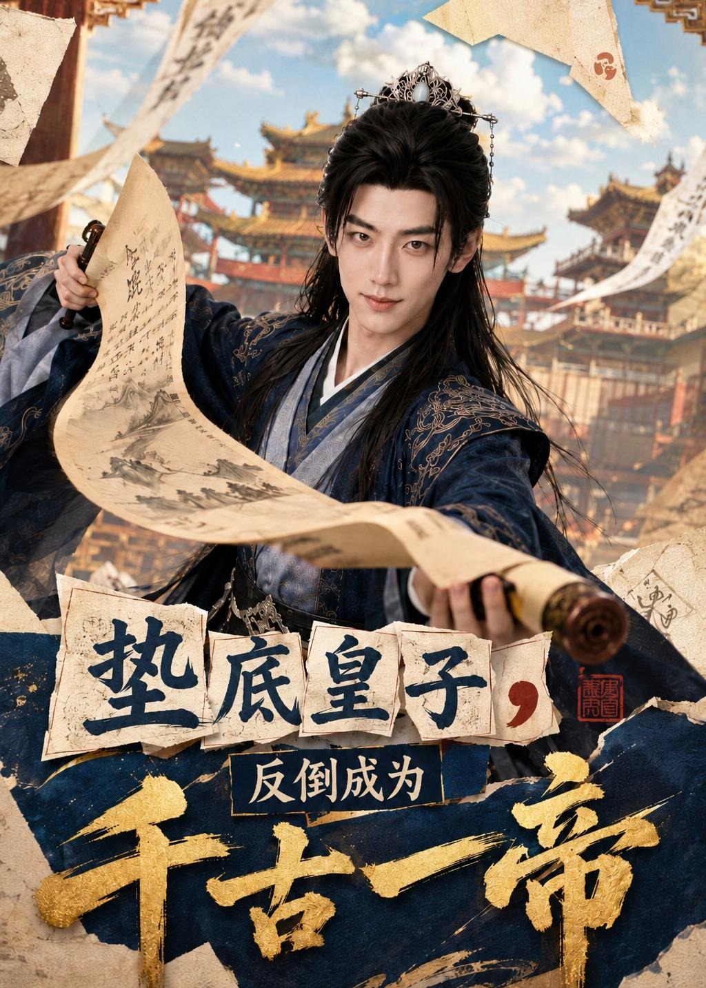 垫底皇子反倒成为千古一帝-动漫合集海报