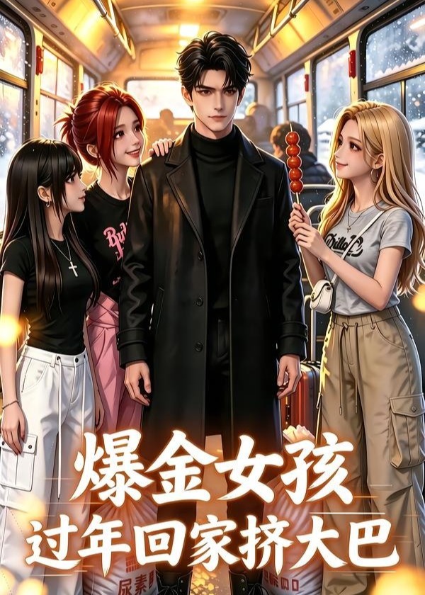 爆金女孩过年回家挤大巴-动漫合集
