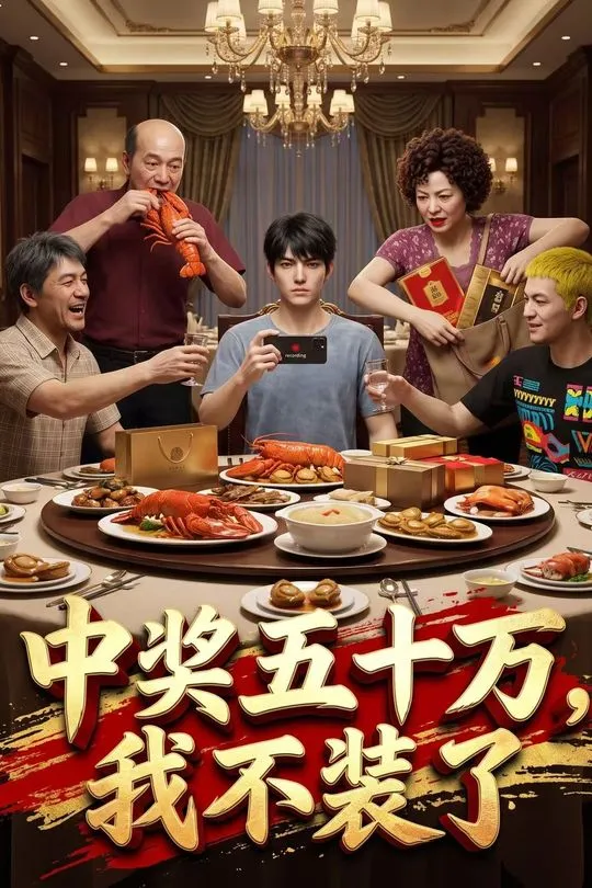 中奖五十万我不装了-动漫合集海报