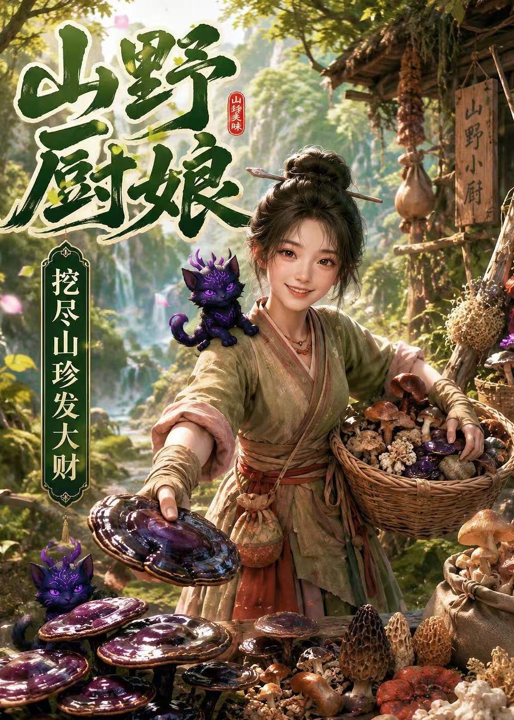 山野厨娘挖尽山珍发大财-动漫合集