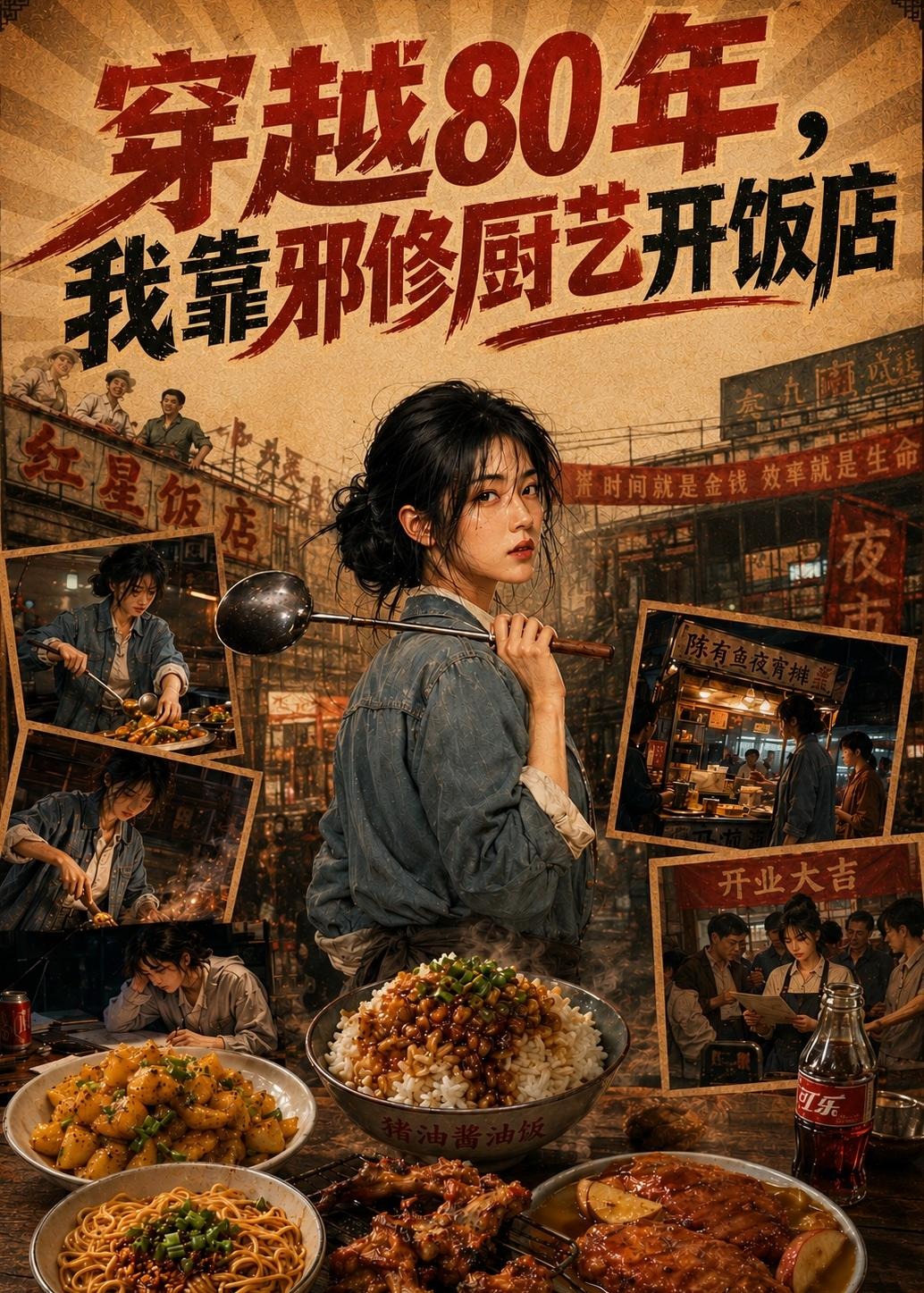 穿越80年我靠邪修厨艺开饭店-动漫合集海报