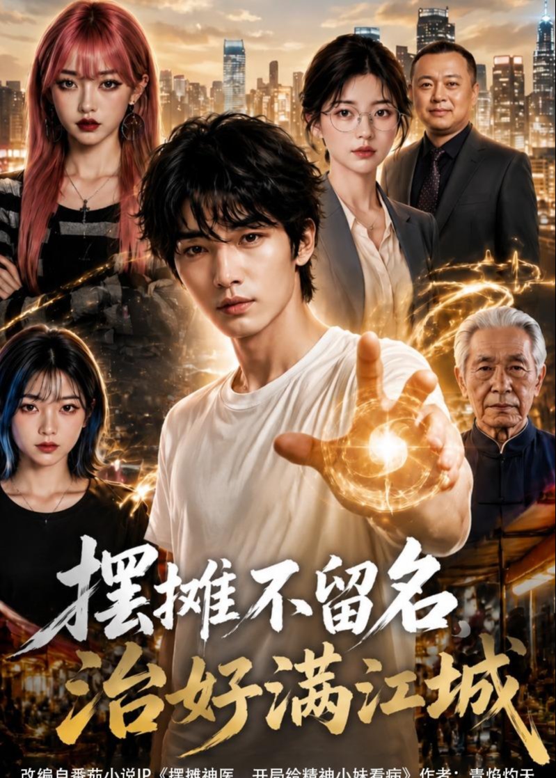 摆摊不留名治好满江城-动漫合集海报