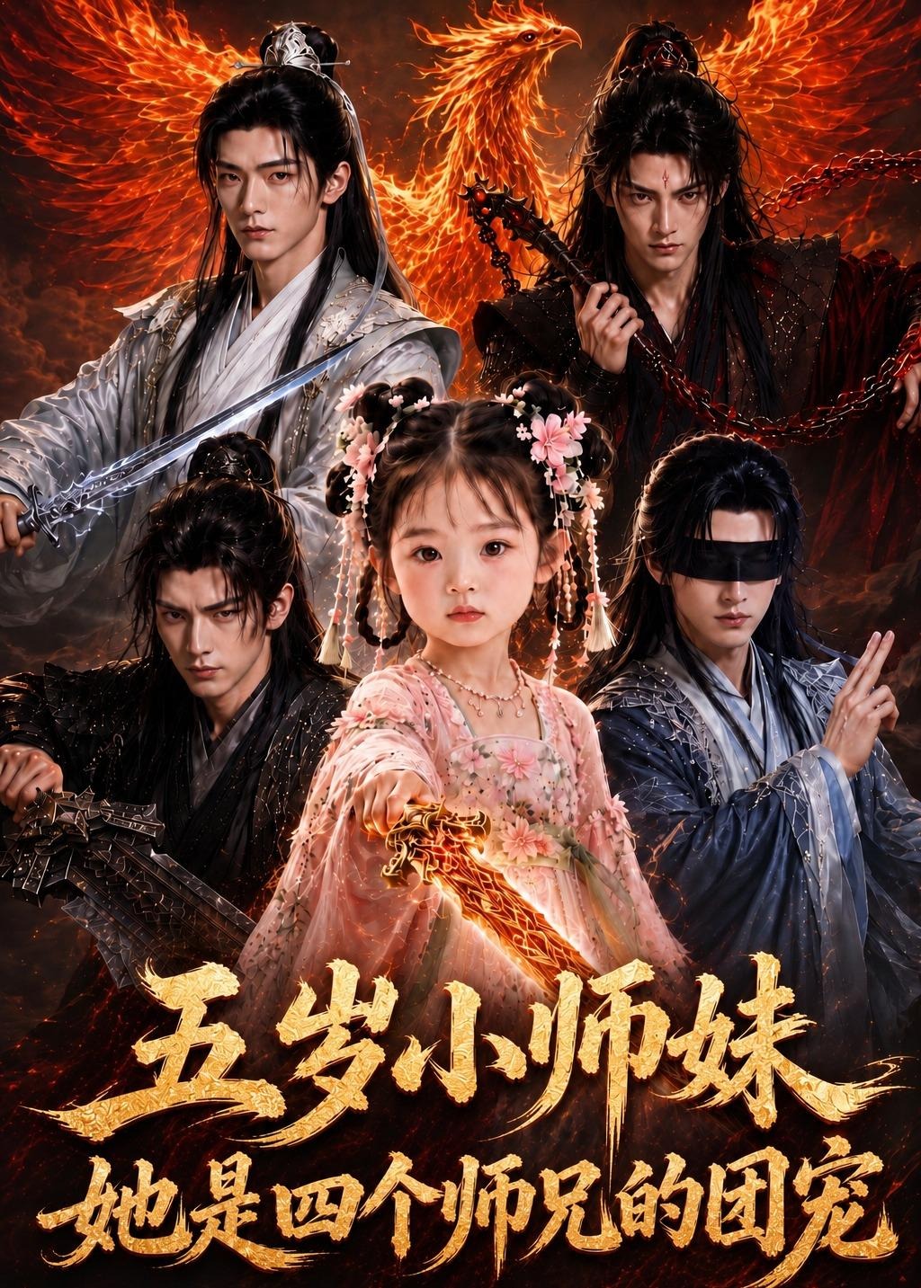 五岁小师妹她是四个师兄的团宠-动漫合集海报