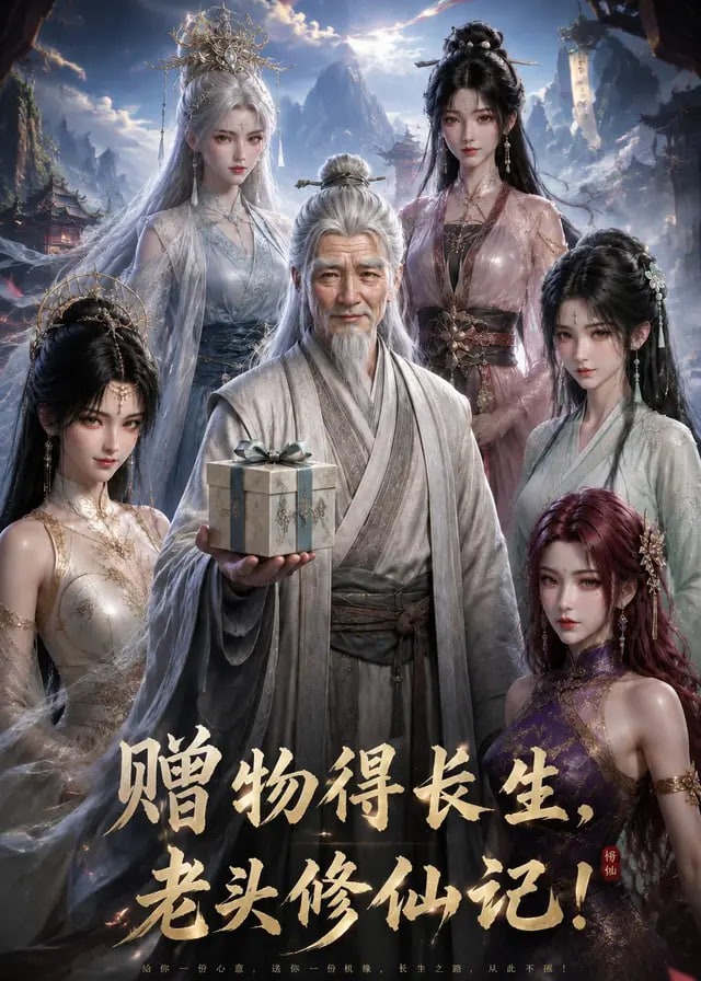 赠物得长生老头修仙记-动漫合集
