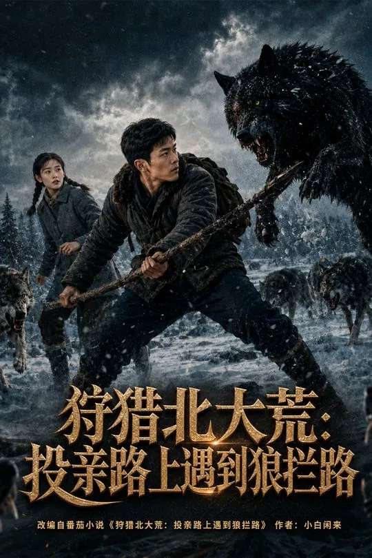 狩猎北大荒投亲路上遇到狼拦路-动漫合集