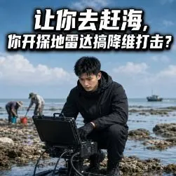 让你去赶海你开探地雷达搞降维打击-动漫合集
