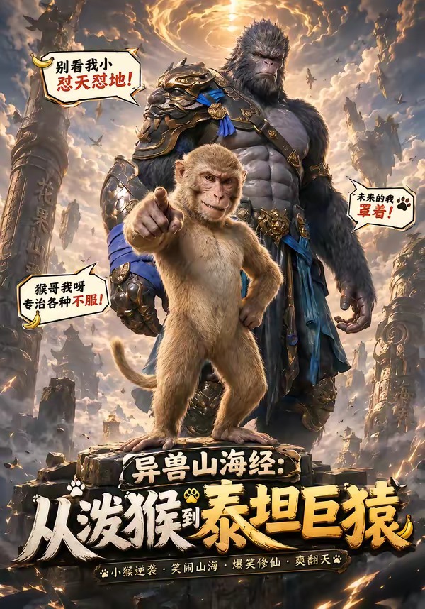 异兽山海经从泼猴到泰坦巨猿-动漫合集