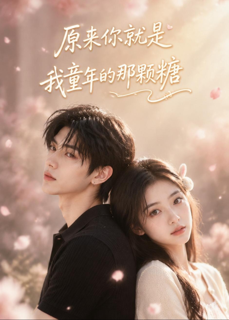 原来你就是我童年的那颗糖-现代甜蜜海报