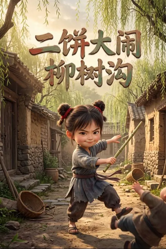二饼大闹柳树沟-动漫合集