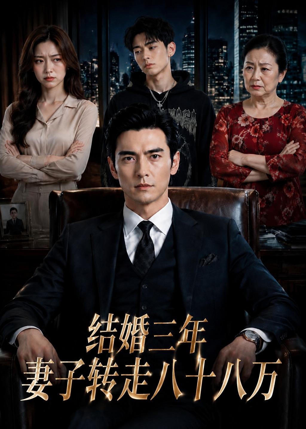 结婚三年妻子转走八十八万-动漫合集