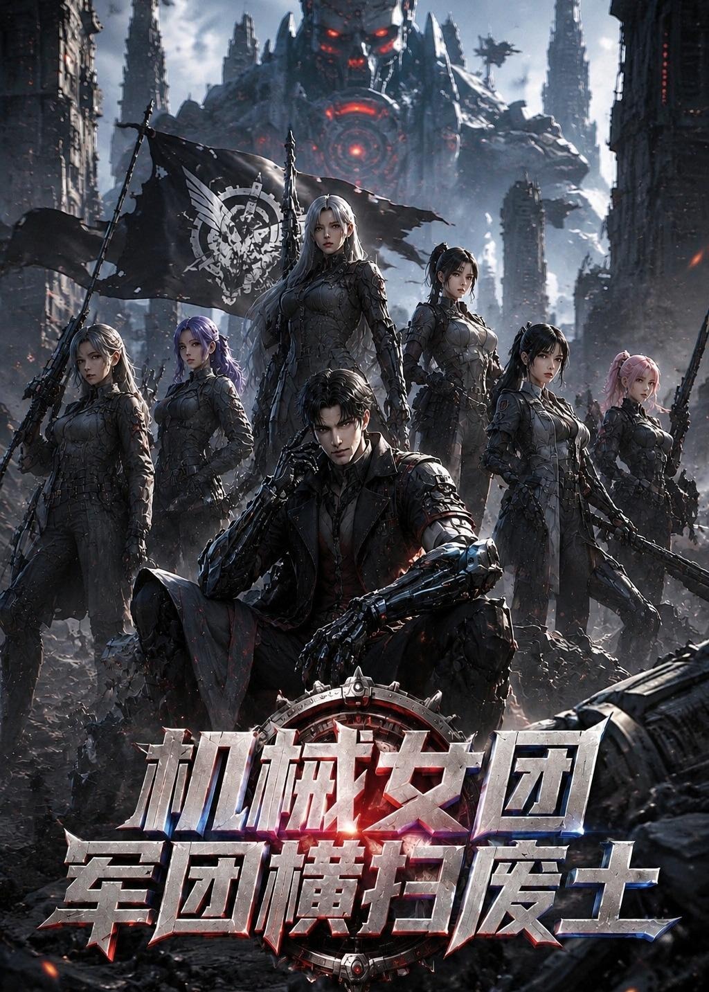 机械女军团横扫废土-动漫合集