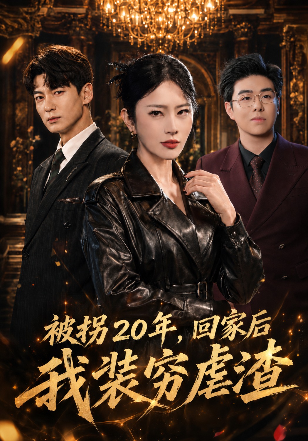 被拐20年回家后我装穷虐渣-都市逆袭海报