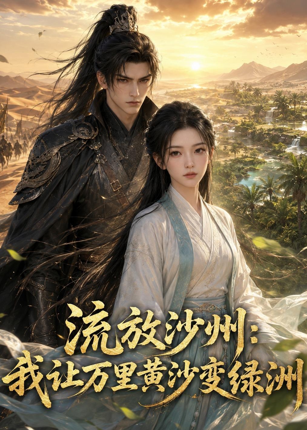 流放沙洲我让万里黄沙变绿洲-动漫合集